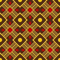 meetkundig naadloos patroon met tribal vorm geven aan. patroon ontworpen in ikat, azteeks, marokkaans, Thais, luxe Arabisch stijl. ideaal voor kleding stof kledingstuk, keramiek, behang. vector illustratie.