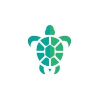 schildpad dier cartoon icoon vector