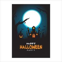halloween poster voor uw ontwerp voor de vakantie halloween vector