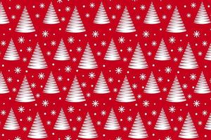 herhalen Kerstmis bomen patroon. voor Kerstmis behang, achtergrond, Hoes ontwerp. vector