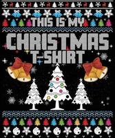 enorm Kerstmis ontwerp collecties voor t-shirt, walmart, poster, mok, Hoes en meer vector