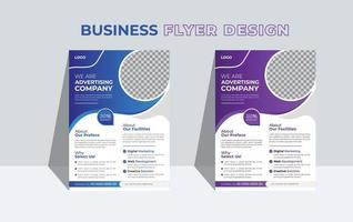 zakelijke bedrijf folder en brochure Hoes lay-out ontwerp sjabloon vrij vector