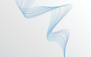 elegant blauw golvend lijnen abstract achtergrond ontwerp vector
