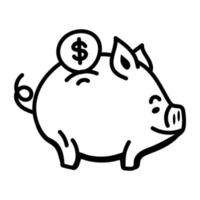 downloaden tekening icoon vector van spaargeld
