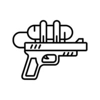 waterpistool vector pictogram