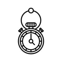 stopwatch vector pictogram