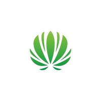 canabis marihuana teken symbool illustratie vector