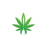 canabis marihuana teken symbool illustratie vector