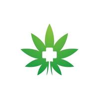 canabis marihuana teken symbool illustratie vector