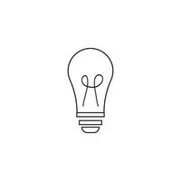 lamp logo vector ilustration