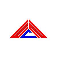 wcn brief logo creatief ontwerp met vector grafisch, wcn gemakkelijk en modern logo in driehoek vorm geven aan.