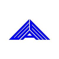 wam brief logo creatief ontwerp met vector grafisch, wam gemakkelijk en modern logo in driehoek vorm geven aan.