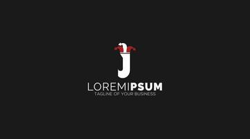 letter j logo pictogram ontwerpsjabloon elementen vector