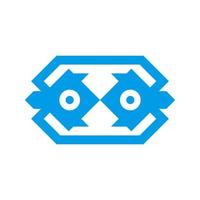 creatief oog concept visie logo ontwerp icoon sjabloon vector