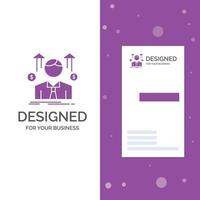 bedrijf logo voor bedrijf. Mens. avatar. medewerker. verkoop Mens. verticaal Purper bedrijf .bezoeken kaart sjabloon. creatief achtergrond vector illustratie