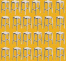 stoel zittend meubilair vector icoon reeksen, bar ontlasting vector. vector cafe stoel verzameling, silhouet cafe stoelen.
