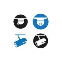 cctv pictogram vector