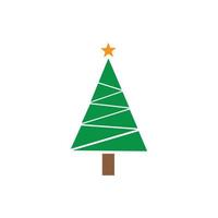 kerstboom icoon vector