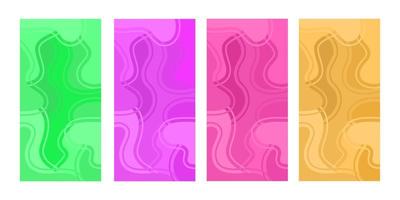 abstract achtergrond bundel reeks voor behang staan banier sjabloon vector