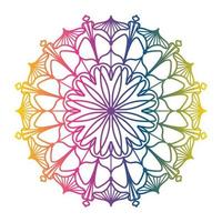 kleurrijk mandala luxe sier- mandala ontwerp achtergrond, mandala ontwerp, mandala, patroon kleur boek kunst behang ontwerp, tegel patroon, groet kaart vector