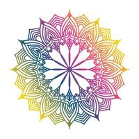 kleurrijk mandala luxe sier- mandala ontwerp achtergrond, mandala ontwerp, mandala, patroon kleur boek kunst behang ontwerp, tegel patroon, groet kaart vector