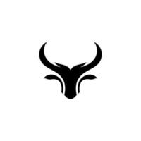 stier vector pictogram illustratie ontwerp