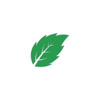 groene boom blad ecologie natuur element vector