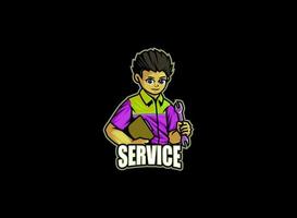 auto service logo vector