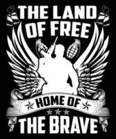 veteraan Amerikaans leger soldaat, ons leger gedenkteken dag vector t-shirt