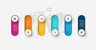 moderne infographic ontwerpsjabloon vector