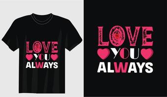 liefde u bericht t-shirt vector