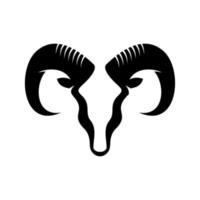 ram hoofd logo vector