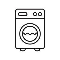 wasmachine overzicht icoon vector