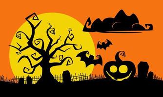 cartoonachtig halloween vector illustratie