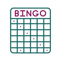 bingo vector icoon