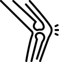 lijnpictogram voor joint vector