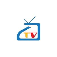 tv-logo ontwerp vector