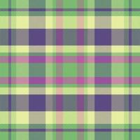 Schotse ruit of plaid retro kleur patroon. vector