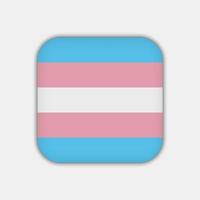 transgender trots vlag. vectorillustratie. vector