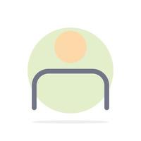 instagram mensen profiel sets gebruiker abstract cirkel achtergrond vlak kleur icoon vector