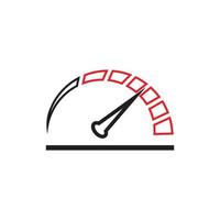 Speedo meter logo vector