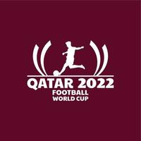 qatar wereld kop 2022 voetbal kampioenschap. Amerikaans voetbal wereld kop 2022, wereld kampioenschap 2022 in qatar vector