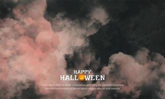 halloween mist achtergrond vector