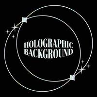 holografische achtergrond schattig vectoren ontwerp hologram achtergrond