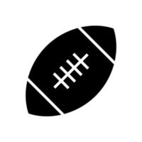 Amerikaans Amerikaans voetbal icoon vector ontwerp sjabloon
