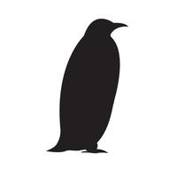 vector pinguïn silhouet