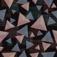 abstract pastel driehoekspatroon vector
