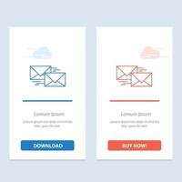 mail antwoord vooruit bedrijf correspondentie brief blauw en rood downloaden en kopen nu web widget kaart vector