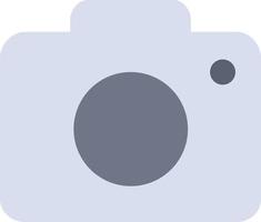 twitter beeld afbeelding camera vlak kleur icoon vector icoon banier sjabloon
