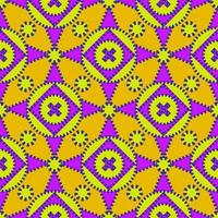 meetkundig abstract naadloos patroon met kleurrijk vormen. vector illustratie
